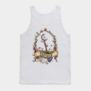 Druid Class Dungeons and Dragons Design Tank Top